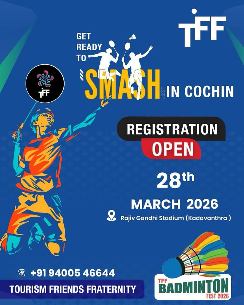 TFF Badminton Fest 2026 - Sports in Kochi
