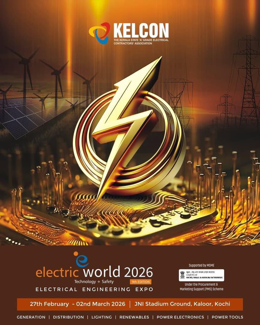 Electric World 2026 | 9th Edition - Expo in Kochi
