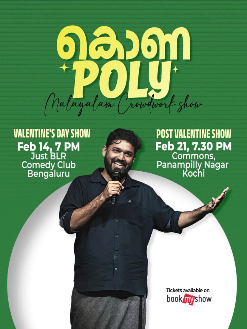 KONA POLY Malayalam Crowdwork Show - Comedy in Kochi
